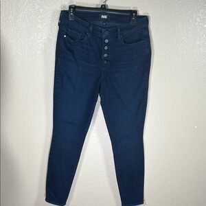 PAIGE Verdugo Skinny Jeans “Moody” Dark Navy Size 31